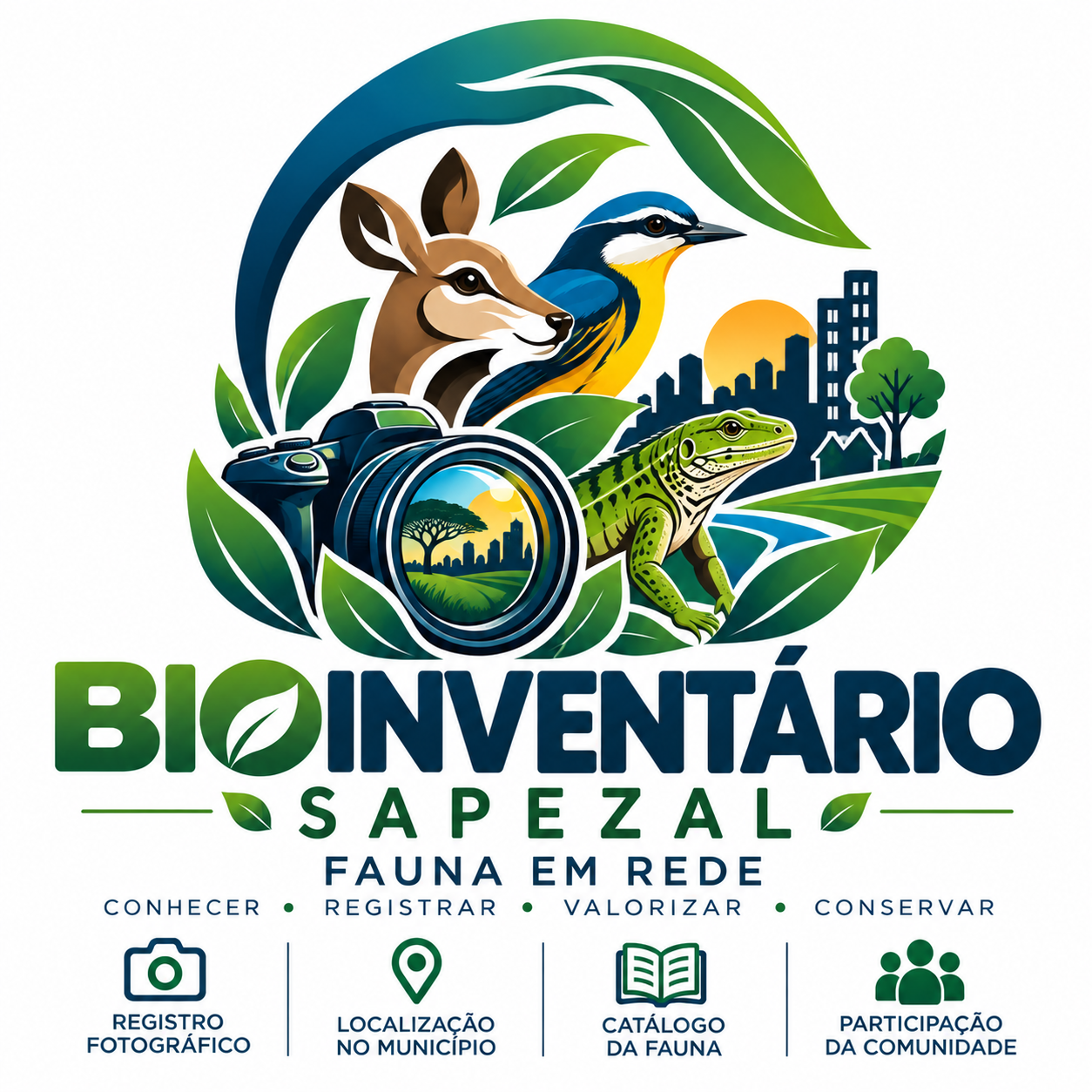 Logo BioInventário Sapezal
